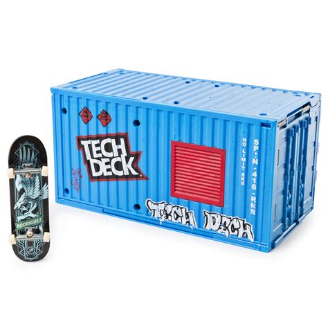 Tech Deck Transforming SK8 Container with Ramp Set and Skateboard