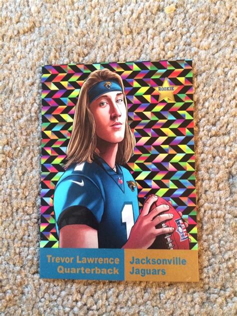 2021 Trevor Lawrence Star Rookie Two Card Lot - Etsy