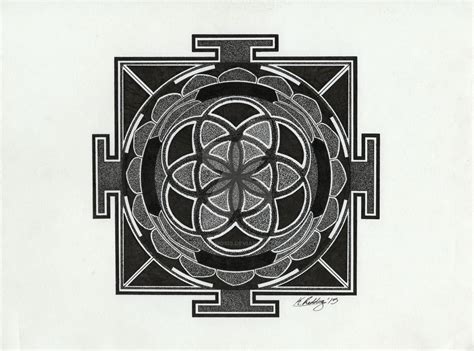 Seed of Life Mandala by iamcosmosis on DeviantArt