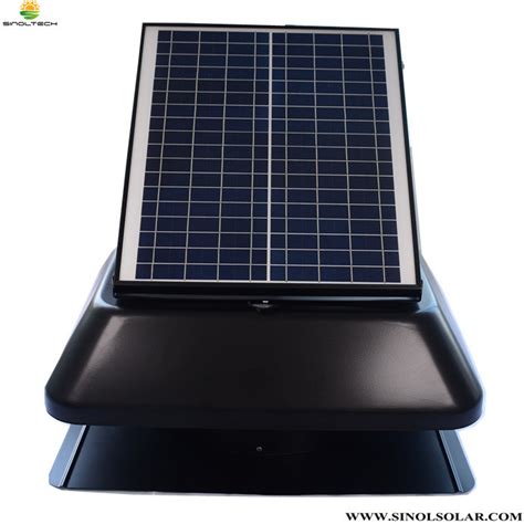 China 14inch 30 Watt Solar Powered Greenhouse Exhaust Fan with Optional ...