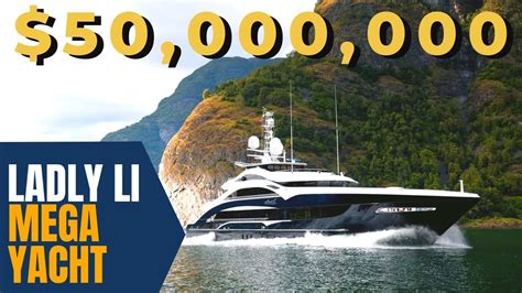 2022 Lady Li $50 Million Mega Yacht! - YouTube