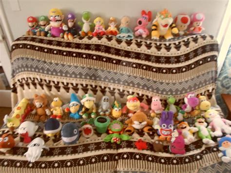 Super Mario plush collection -Updated- by WolfieTheHeavenWolf on DeviantArt