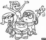 Inside Out Coloring Coloring Pages sketch template