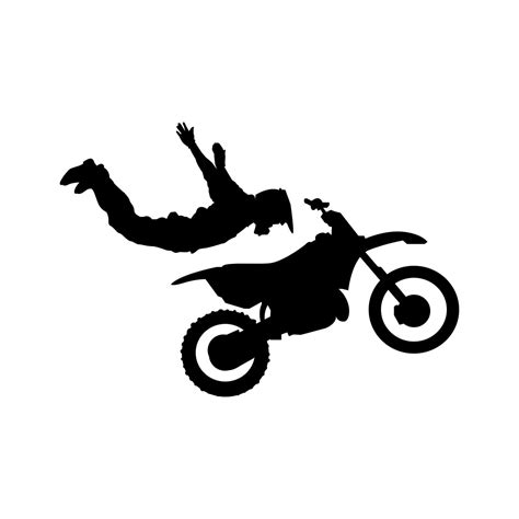 Freestyle Motorcross Stunt Sticker Decal Die Cut - Self Adhesive Vinyl - Weatherproof - Made in ...