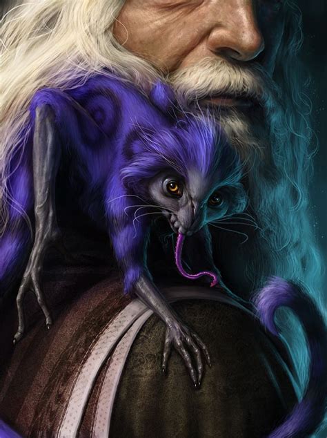 Merlin's Familiar | Fantasy, Magical creatures, Fantasy art