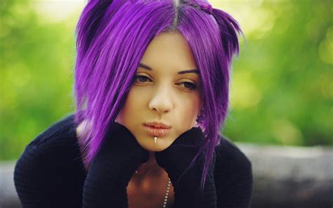 Purple Hair wallpaper | 1920x1200 | #82618