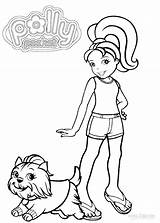 Polly Pocket Coloring Pages Sketch Page sketch template