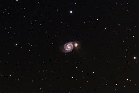 The Whirlpool Galaxy (M51) : r/astrophotography