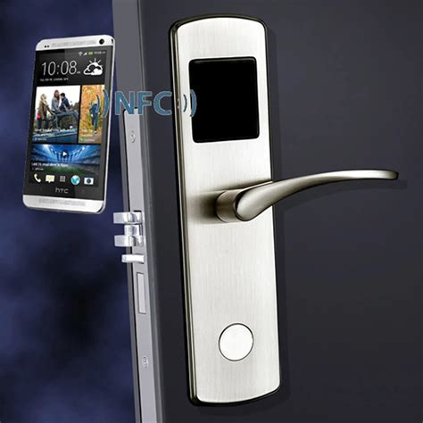 Smart NFC electronic door lock for hote Apartment and condo ,Compatible with iOS and Android ...