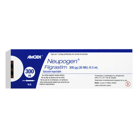 NEUPOGEN 30mu/0.5ml – Distribuidora Sta María