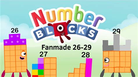 My Fanmade Numberblocks 23 29 - Servyoutube