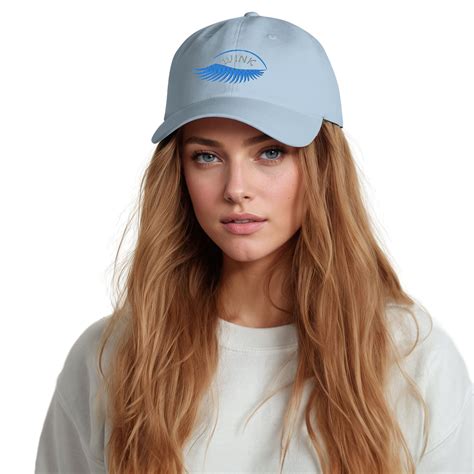 Premium Dad hat with embroidery wink – Modern Print Designs