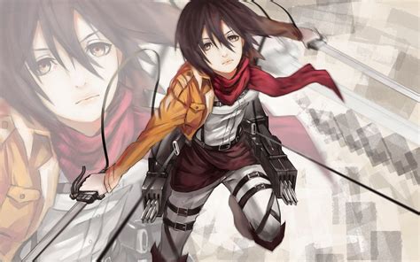 Attack on Titan Mikasa Wallpaper - WallpaperSafari