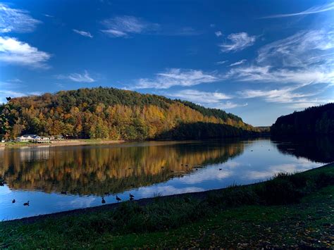 Bitburg Reservoir, Germany. : r/pics