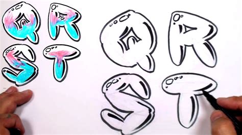 How To Draw A Graffiti Letters A Z