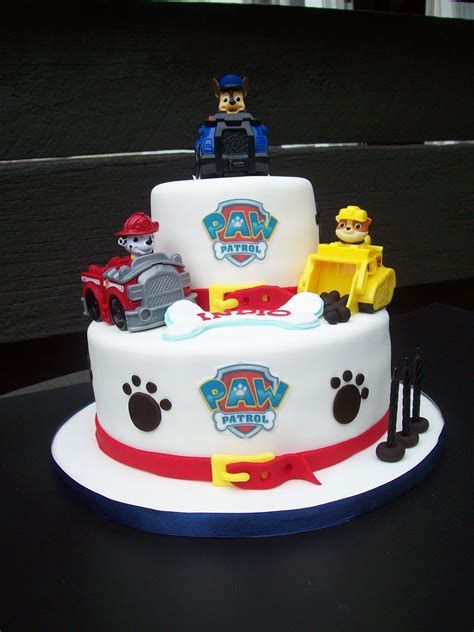 Paw Patrol Cake Auckland $399 (figurines bought from a licensed retailer) | Paw patrol birthday ...