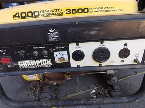 Champion 46515 Portable Generator BigIron Auctions