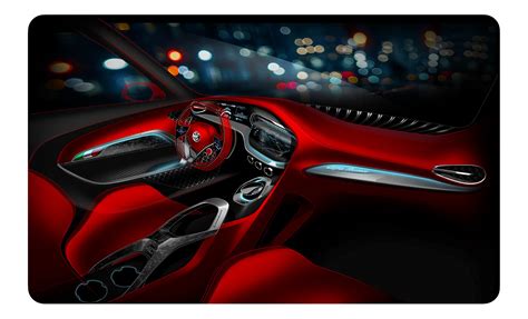 Alfa Romeo 4C Interior on Behance