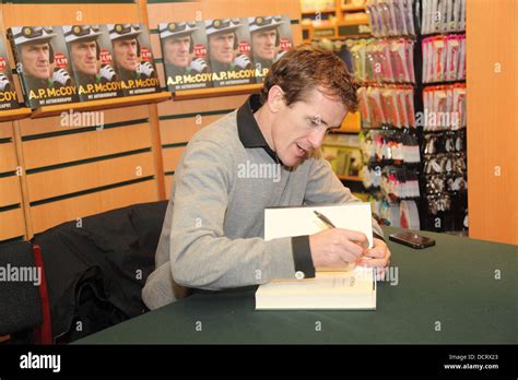 Champion jockey Anthony Peter McCoy, best known as Tony McCoy signs ...