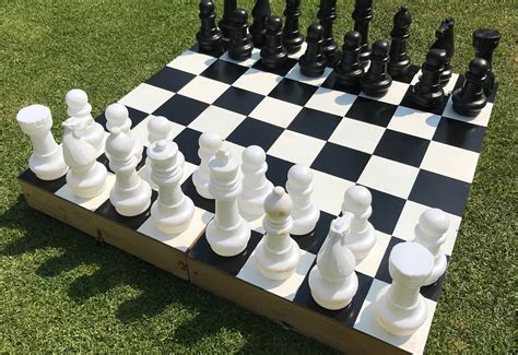 Giant Chess Garden Game available for hire in Johannesburg, Gauteng