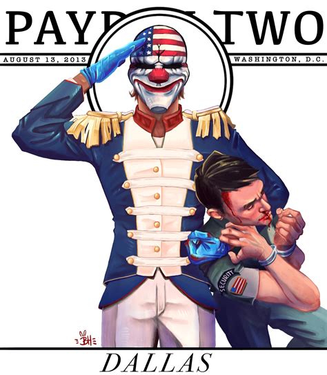 ArtStation - PAYDAY 2 Fanart