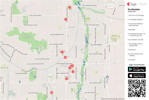 Old Town Scottsdale Map – Map Of The Usa With State Names