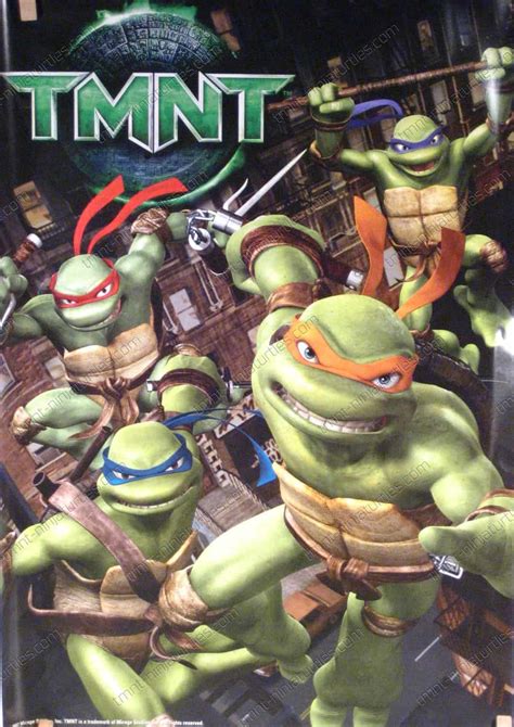 {Posters / Wall Hangings} TMNT Movie 2007 Poster -TMNT – Teenage Mutant Ninja Turtles