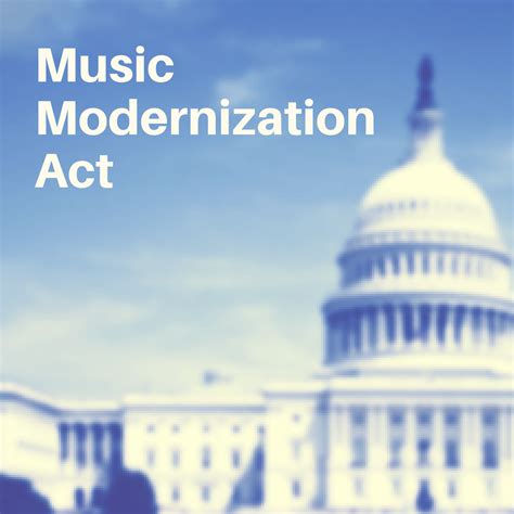 It's time to pass the Music Modernization Act. — Mark Tavern Management