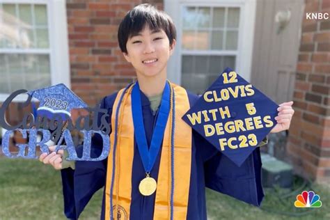 Boy, 12, Is Youngest Person to Graduate from Fullerton in California