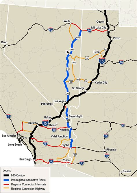 I-15 Project Corridor Alternate Route Study | I-15 Mobility Alliance