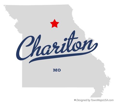 Map of Chariton, Macon County, MO, Missouri