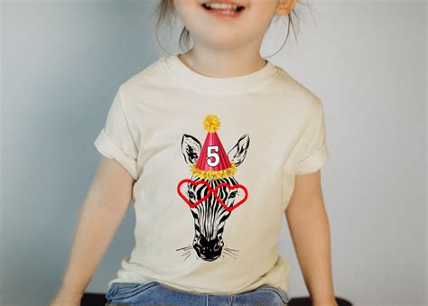 Zebra Birthday Shirt, Kid's Birthday Shirt, Zoo Birthday Shirts, Safari ...