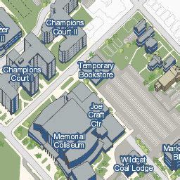 Map Of University Of Kentucky Campus - Tourist Map Of English