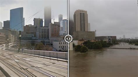 Heart-wrenching photos show Houston before and after Hurricane Harvey - BGR