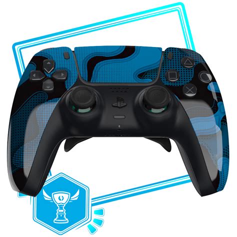 Manette PS5 ProGamer Camo Blue