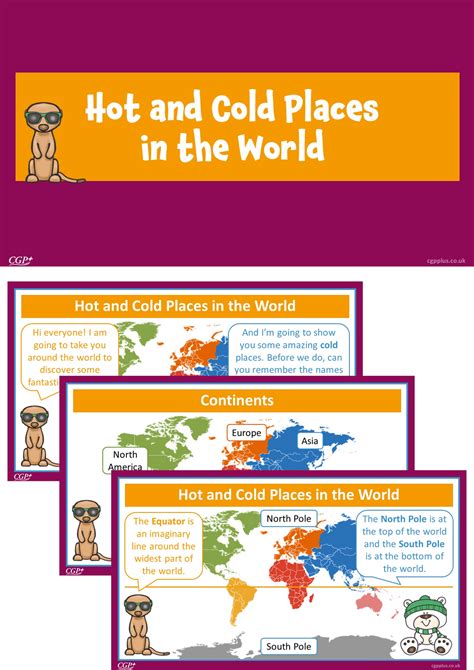 Hot and Cold Places in the World (Years 1-2) | CGP Plus