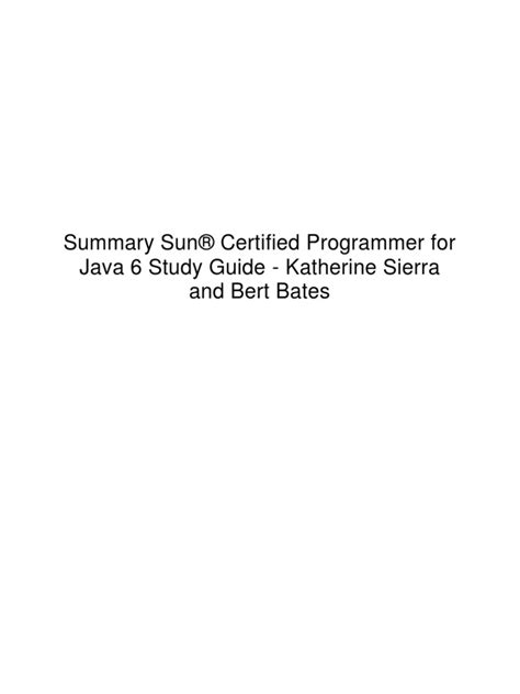 Java 6 Notes | PDF | Inheritance (Object Oriented Programming) | Method (Computer Programming)