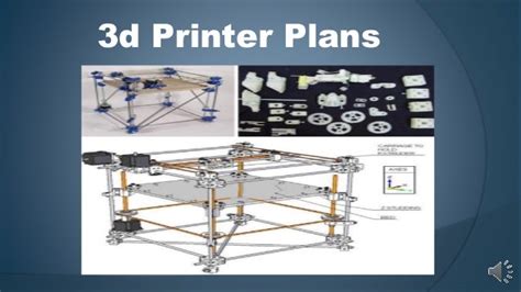 3d printer plans