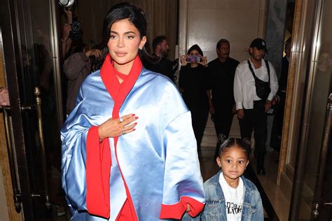 Kylie Jenner Coordinates Outfit with Daughter Stormi Before 2023 Met Gala