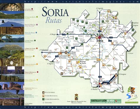 Mapas y planos de Soria - Conmimochilacuestas