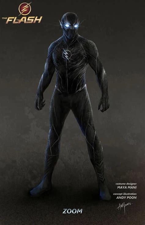 'Flash' Reveals Zoom's Original Design in New Concept Art