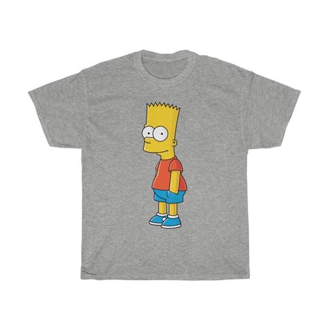 Bart Simpson Unisex Ultra Cotton T-Shirt | Etsy