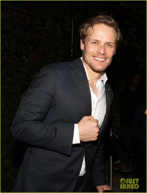 Sam Heughan Is All Smiles at Harry Josh Pro Tools' 5th Anniversary Party!: Photo 4077582 ...