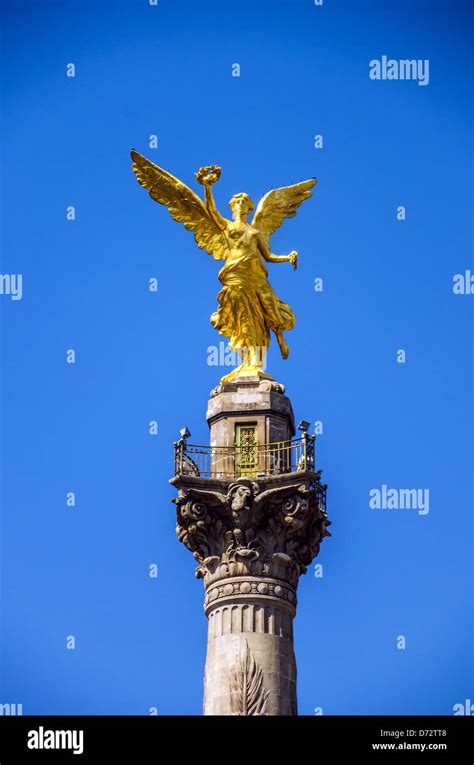 Angel of Independence monument in Mexico City Stock Photo - Alamy