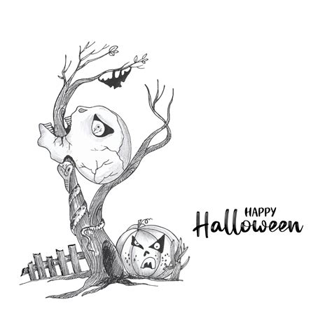 Happy Halloween festival creepy scary devil background design 12994856 Vector Art at Vecteezy