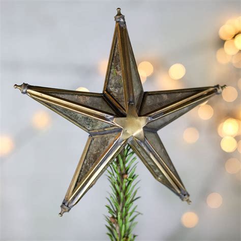 Mirrored Star Tree Topper By all things Brighton beautiful