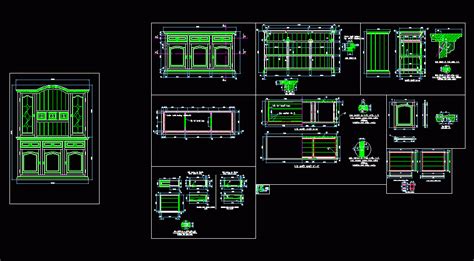 Furniture Details DWG Detail for AutoCAD • Designs CAD