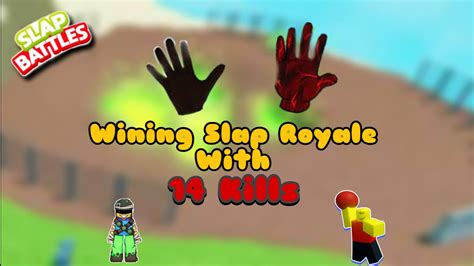 Slap Royale | 14 kills round with very very low HP - YouTube