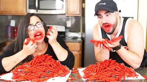 HOT CHEETOS & TAKIS FUEGO CHALLENGE !!!! - YouTube