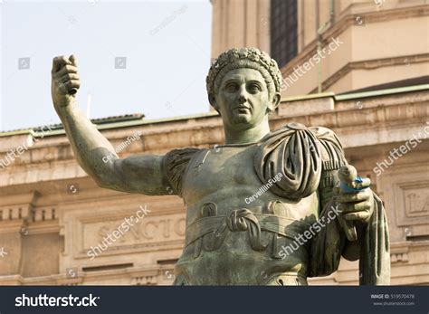 Statue Roman Emperor Constantine Known Constantine Stock Photo ...